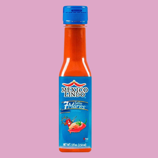 mexico-lindo-7-mares-bttle -on pink-background