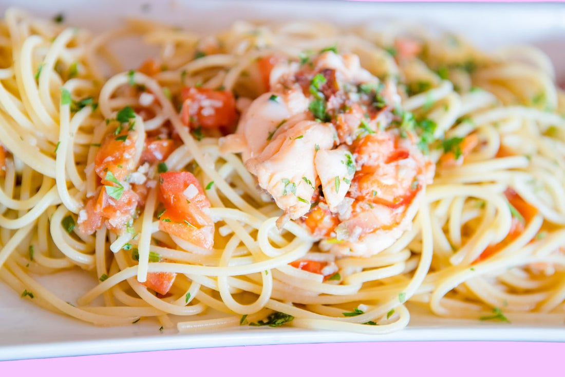 Crab Pasta with Lemon Butter Sauce: A Recipe by Carmelita Seafood