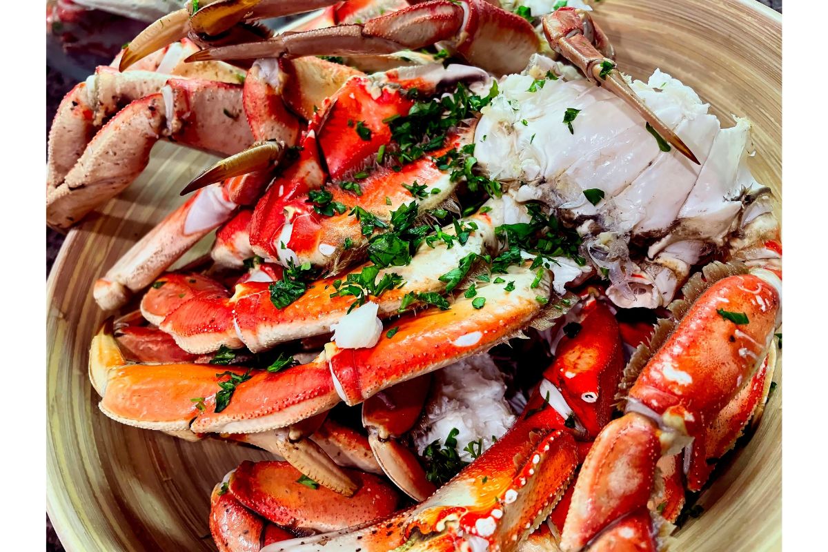 how to cook dungeness crab legs in the oven