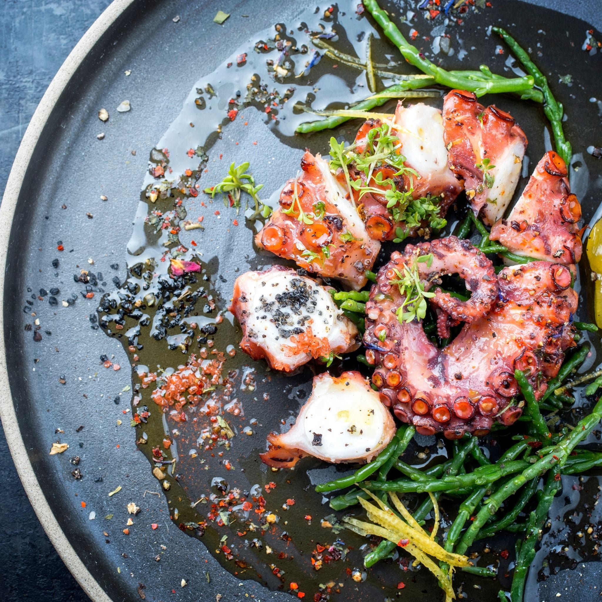 Wild Cooked Octopus Tentacles-1 lb – Carmelita Seafood Market