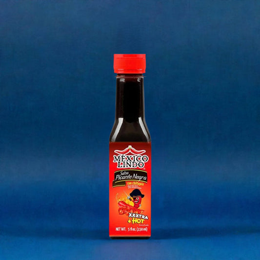 Mexico Lindo Hot Sauce Black