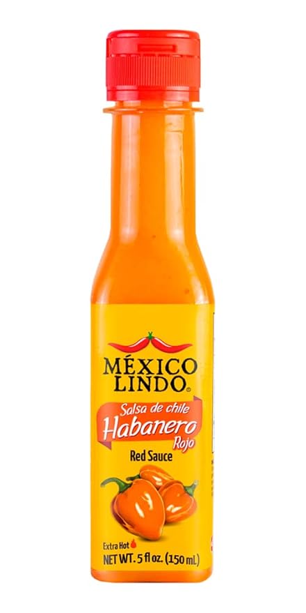 Mexico Lindo Red Habanero Hot Sauce